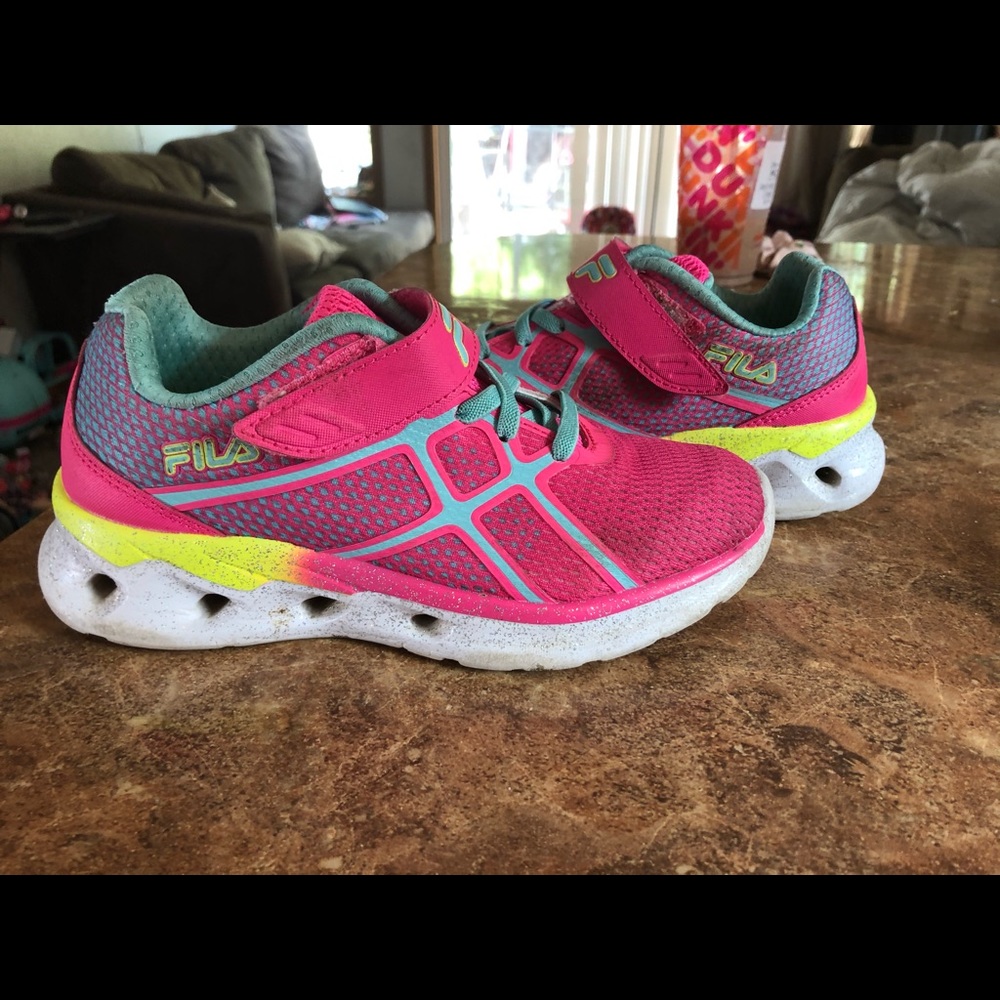 Girls FILA Athletic Sneakers